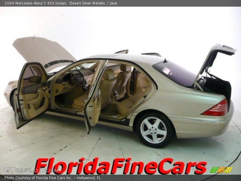 Desert Silver Metallic / Java 2004 Mercedes-Benz S 430 Sedan