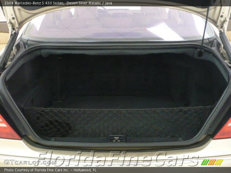 Desert Silver Metallic / Java 2004 Mercedes-Benz S 430 Sedan