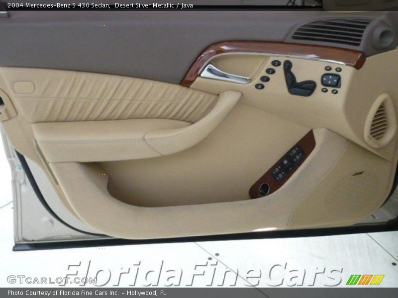 Desert Silver Metallic / Java 2004 Mercedes-Benz S 430 Sedan