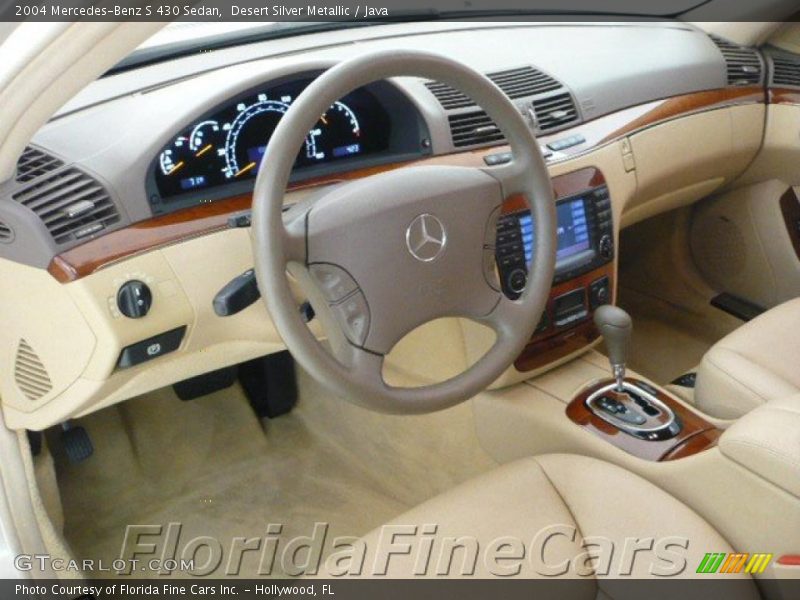 Desert Silver Metallic / Java 2004 Mercedes-Benz S 430 Sedan