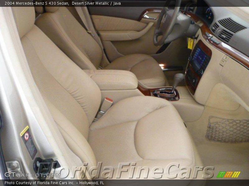 Desert Silver Metallic / Java 2004 Mercedes-Benz S 430 Sedan