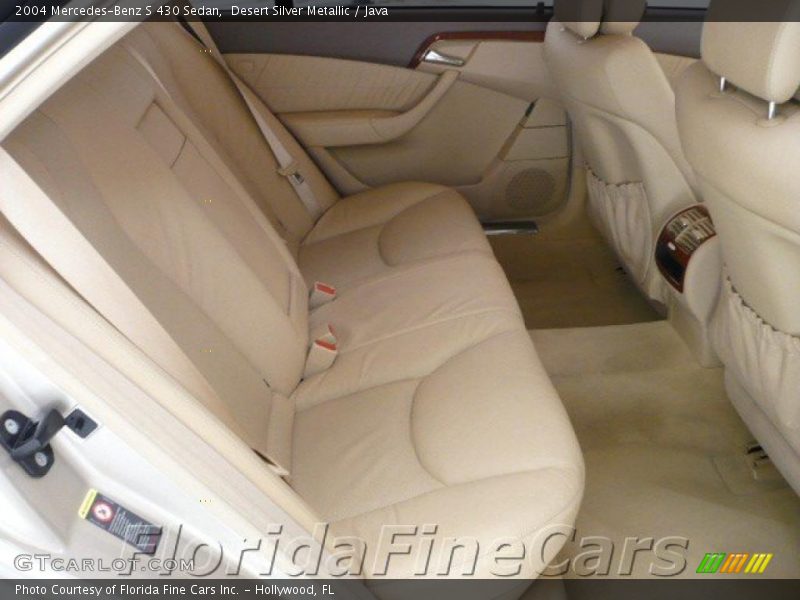 Desert Silver Metallic / Java 2004 Mercedes-Benz S 430 Sedan