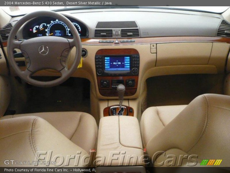 Desert Silver Metallic / Java 2004 Mercedes-Benz S 430 Sedan