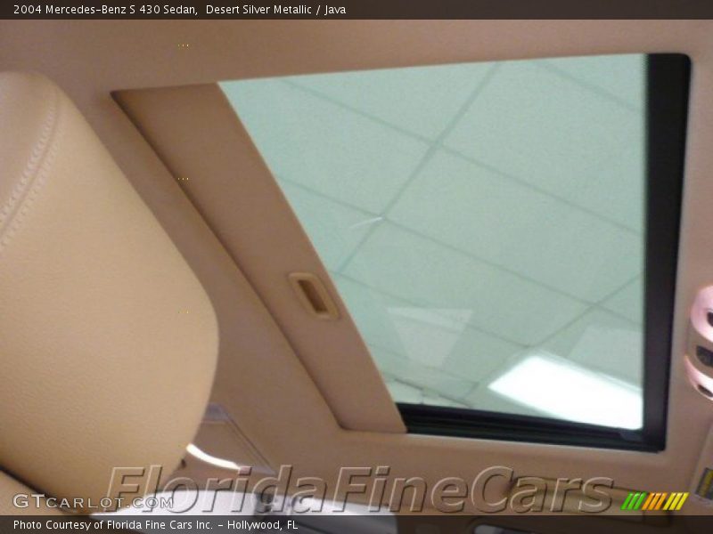 Desert Silver Metallic / Java 2004 Mercedes-Benz S 430 Sedan