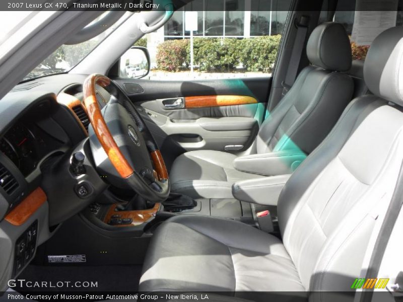 Titanium Metallic / Dark Gray 2007 Lexus GX 470