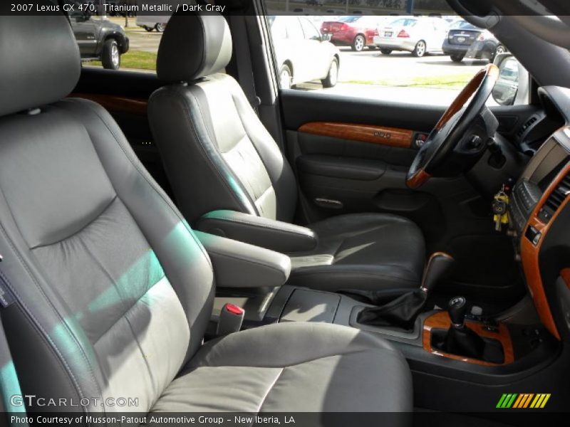 Titanium Metallic / Dark Gray 2007 Lexus GX 470