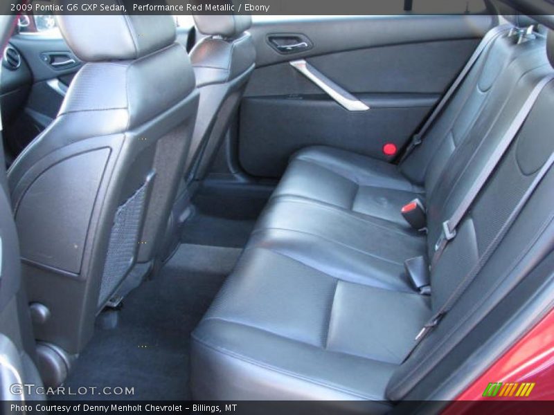 Performance Red Metallic / Ebony 2009 Pontiac G6 GXP Sedan