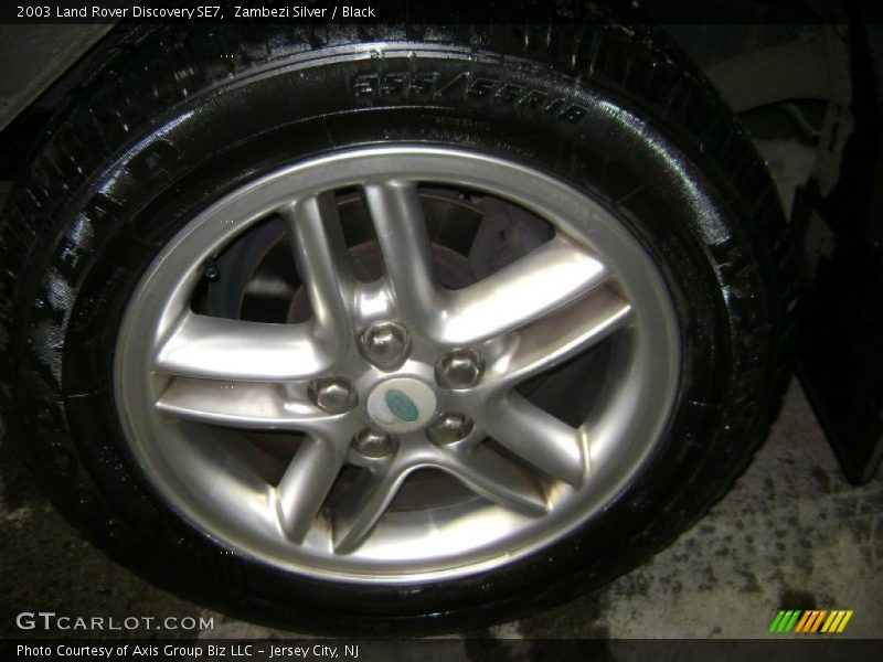 Zambezi Silver / Black 2003 Land Rover Discovery SE7