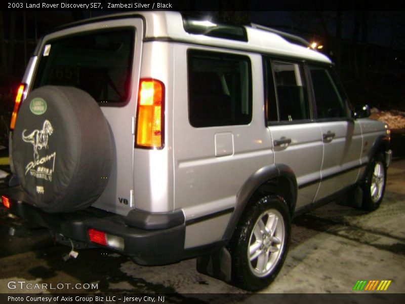 Zambezi Silver / Black 2003 Land Rover Discovery SE7