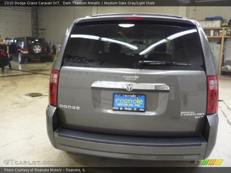 Dark Titanium Metallic / Medium Slate Gray/Light Shale 2010 Dodge Grand Caravan SXT