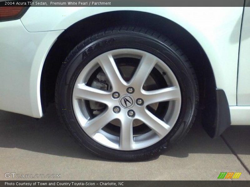 Premium White Pearl / Parchment 2004 Acura TSX Sedan