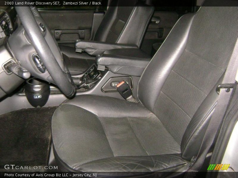 Zambezi Silver / Black 2003 Land Rover Discovery SE7