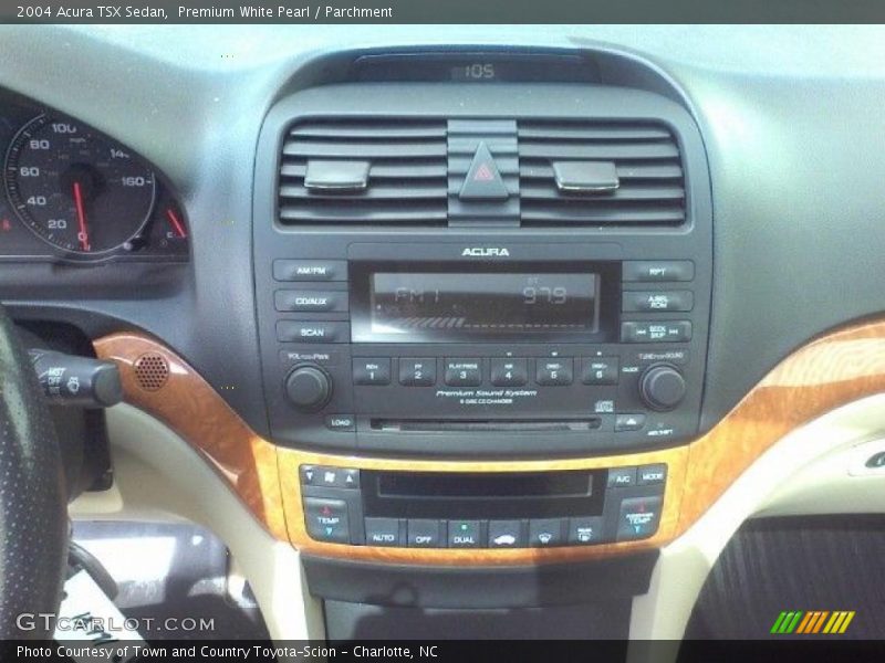Premium White Pearl / Parchment 2004 Acura TSX Sedan