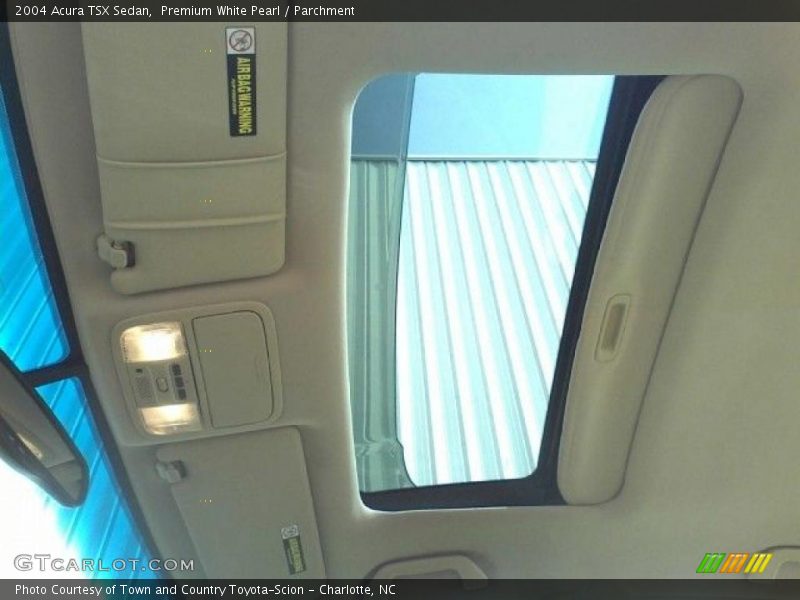 Premium White Pearl / Parchment 2004 Acura TSX Sedan