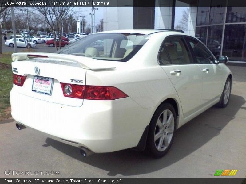 Premium White Pearl / Parchment 2004 Acura TSX Sedan