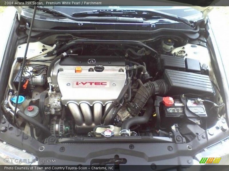 Premium White Pearl / Parchment 2004 Acura TSX Sedan