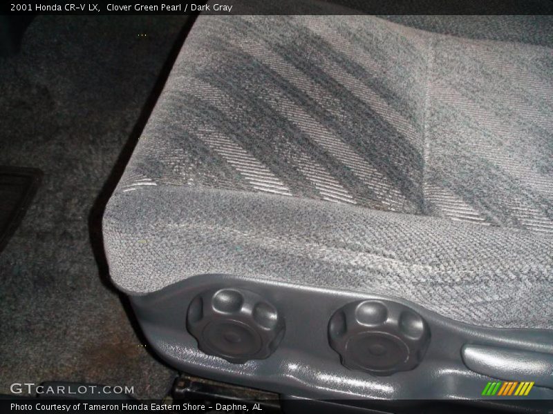 Clover Green Pearl / Dark Gray 2001 Honda CR-V LX