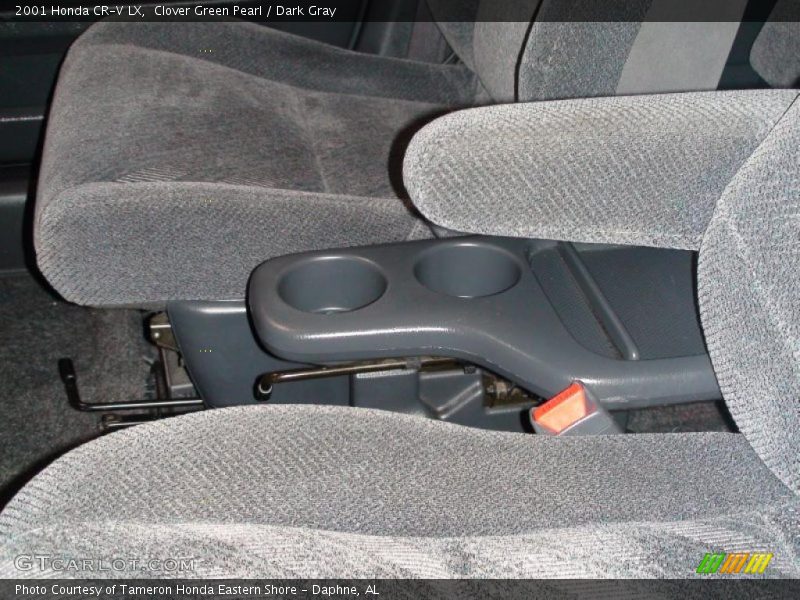 Clover Green Pearl / Dark Gray 2001 Honda CR-V LX