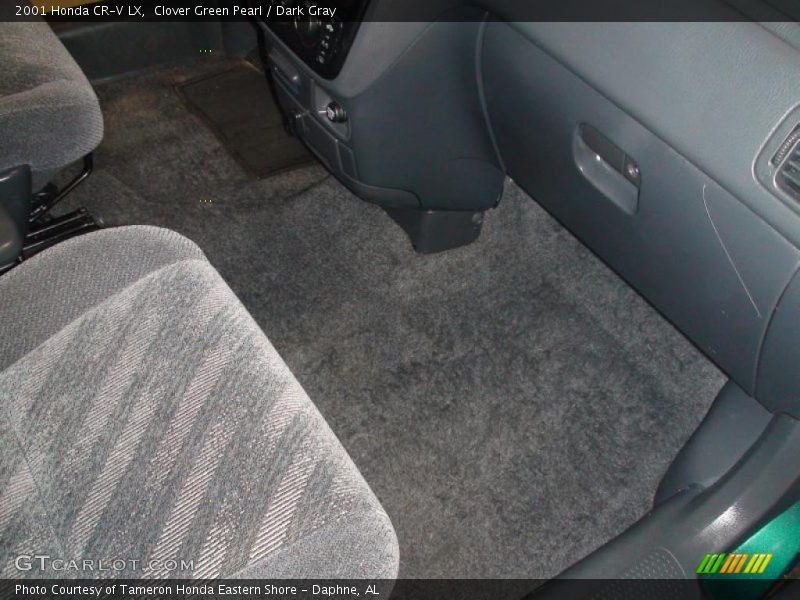 Clover Green Pearl / Dark Gray 2001 Honda CR-V LX