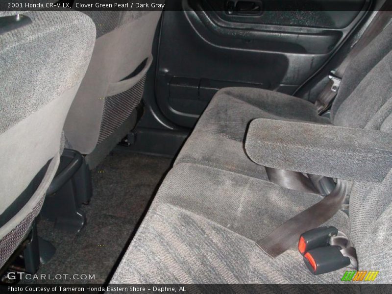 Clover Green Pearl / Dark Gray 2001 Honda CR-V LX