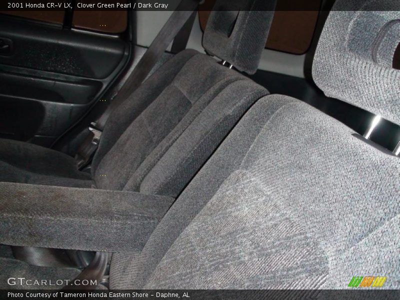 Clover Green Pearl / Dark Gray 2001 Honda CR-V LX
