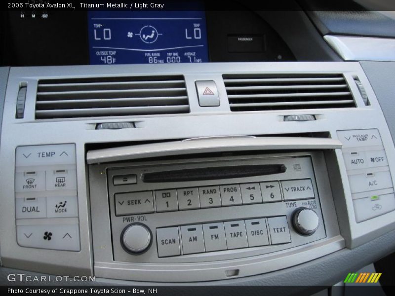 Titanium Metallic / Light Gray 2006 Toyota Avalon XL