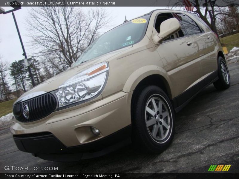 Cashmere Metallic / Neutral 2006 Buick Rendezvous CXL AWD