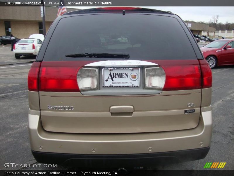 Cashmere Metallic / Neutral 2006 Buick Rendezvous CXL AWD