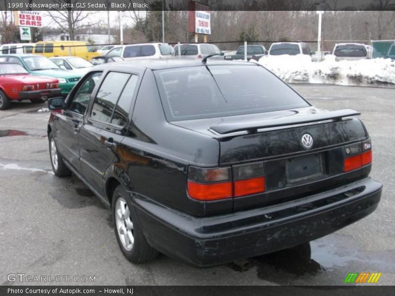 Black / Black 1998 Volkswagen Jetta GLS Sedan