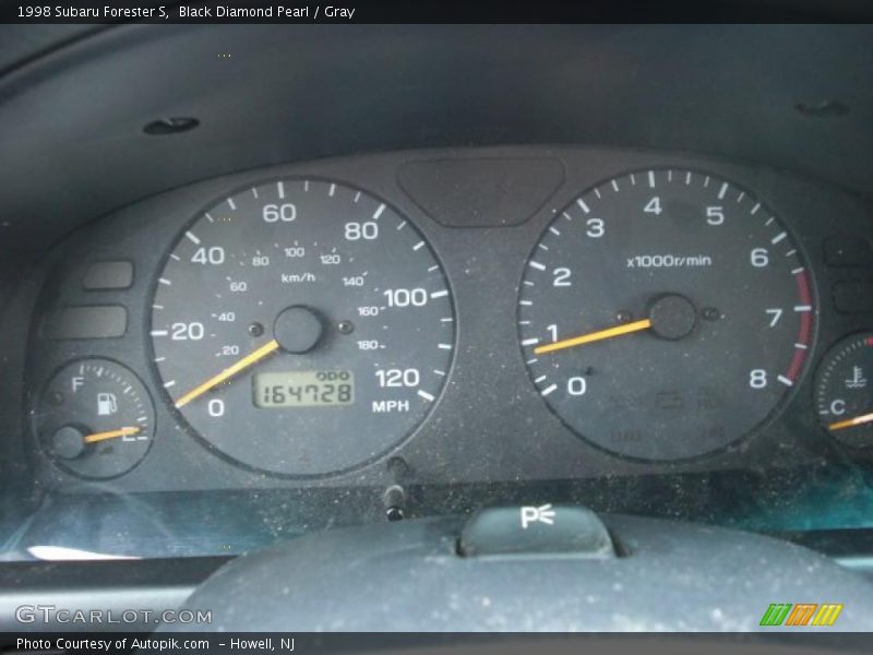 Black Diamond Pearl / Gray 1998 Subaru Forester S
