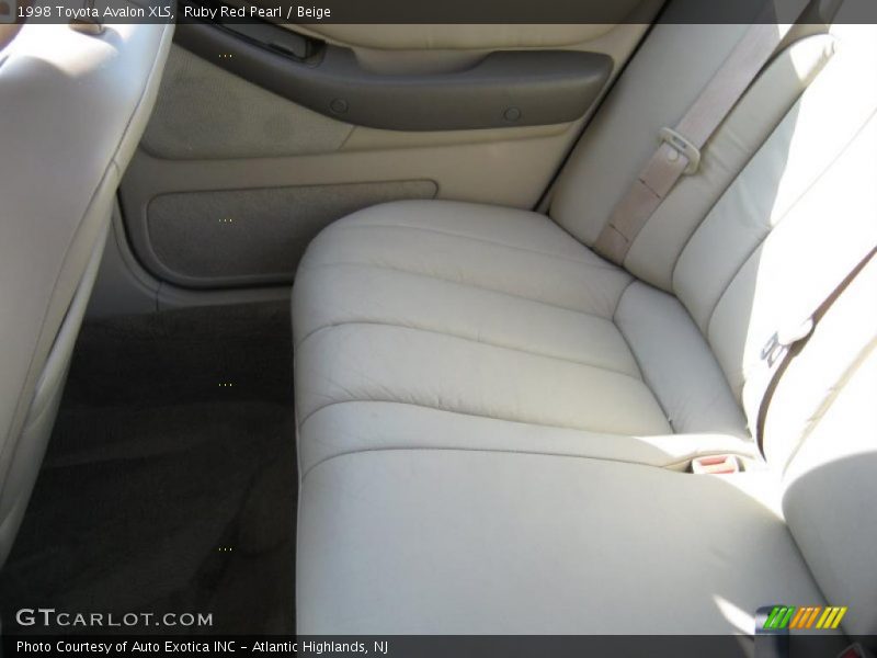 Ruby Red Pearl / Beige 1998 Toyota Avalon XLS