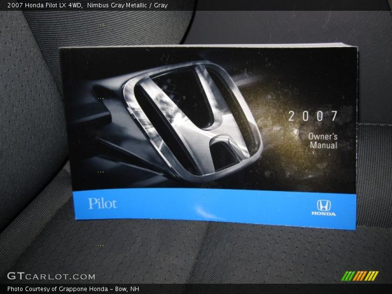 Nimbus Gray Metallic / Gray 2007 Honda Pilot LX 4WD
