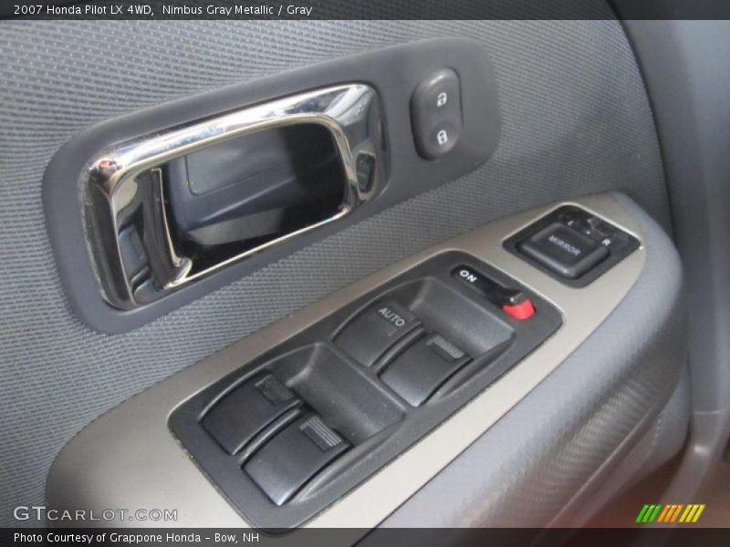 Nimbus Gray Metallic / Gray 2007 Honda Pilot LX 4WD