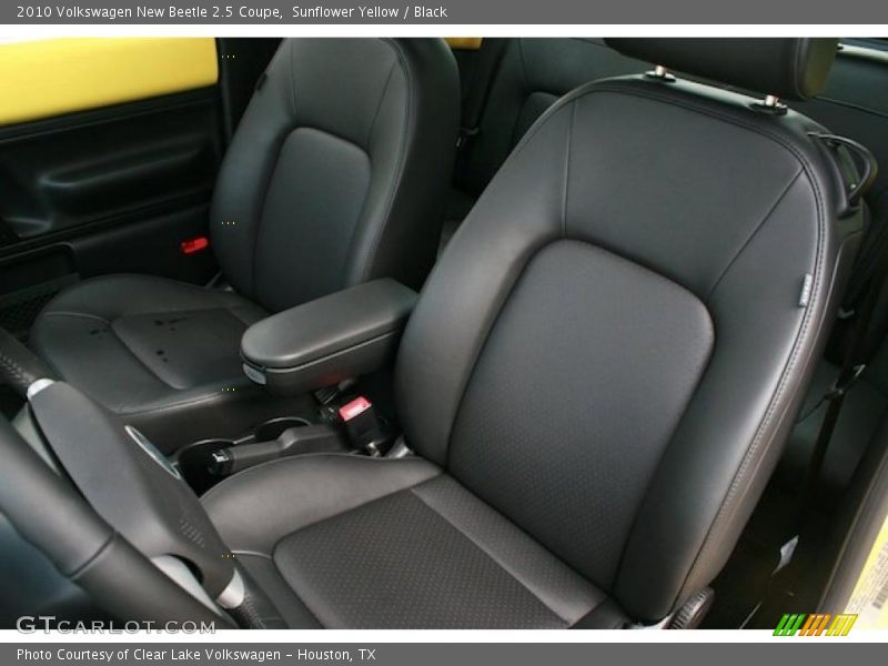 Sunflower Yellow / Black 2010 Volkswagen New Beetle 2.5 Coupe