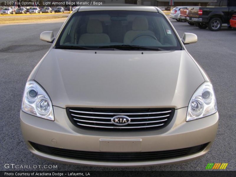 Light Almond Beige Metallic / Beige 2007 Kia Optima LX