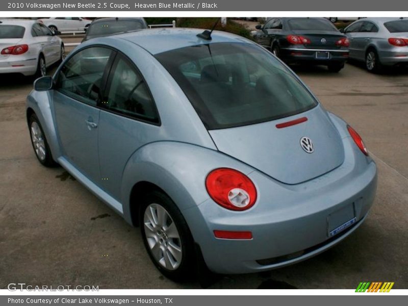 Heaven Blue Metallic / Black 2010 Volkswagen New Beetle 2.5 Coupe