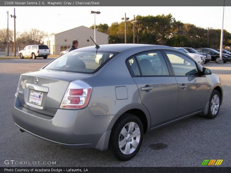 Magnetic Gray / Charcoal/Steel 2008 Nissan Sentra 2.0