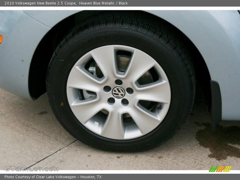 Heaven Blue Metallic / Black 2010 Volkswagen New Beetle 2.5 Coupe