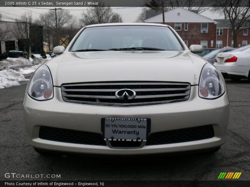 Serengeti Sand / Wheat 2005 Infiniti G 35 x Sedan