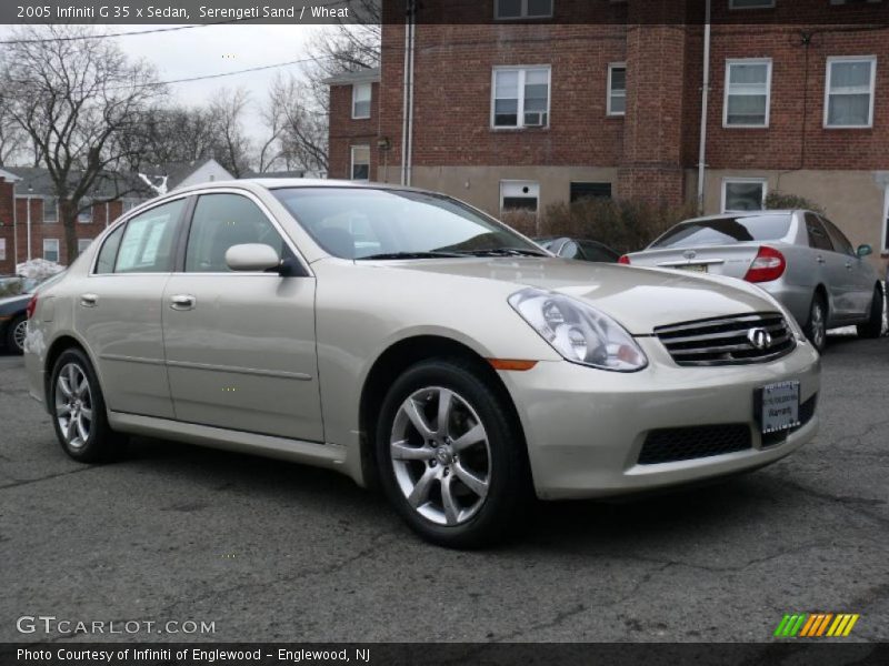 Serengeti Sand / Wheat 2005 Infiniti G 35 x Sedan