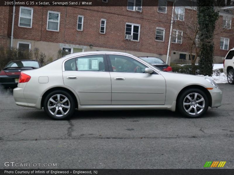 Serengeti Sand / Wheat 2005 Infiniti G 35 x Sedan