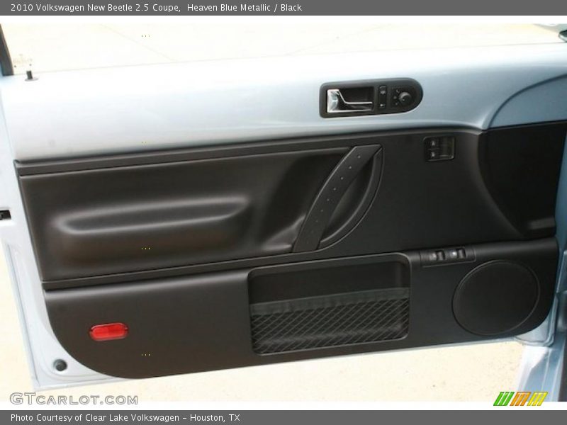 Heaven Blue Metallic / Black 2010 Volkswagen New Beetle 2.5 Coupe