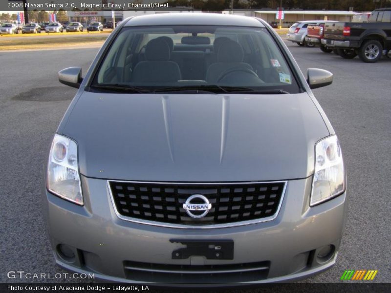 Magnetic Gray / Charcoal/Steel 2008 Nissan Sentra 2.0