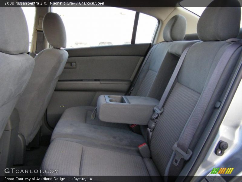 Magnetic Gray / Charcoal/Steel 2008 Nissan Sentra 2.0
