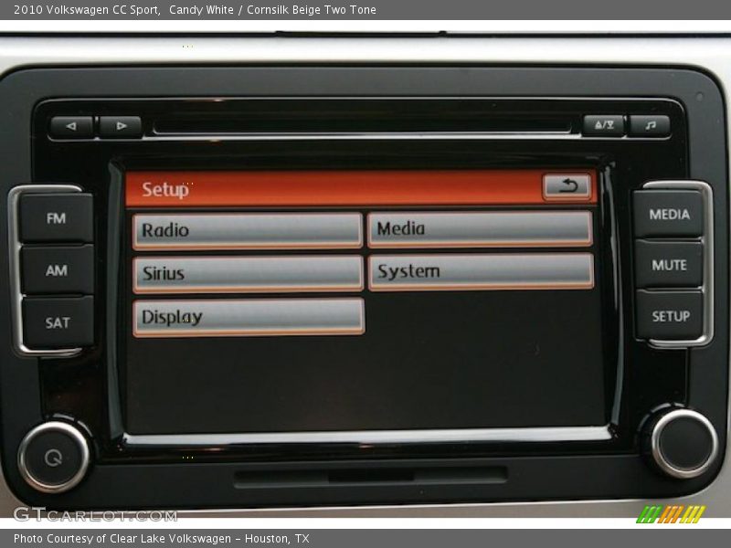 Candy White / Cornsilk Beige Two Tone 2010 Volkswagen CC Sport