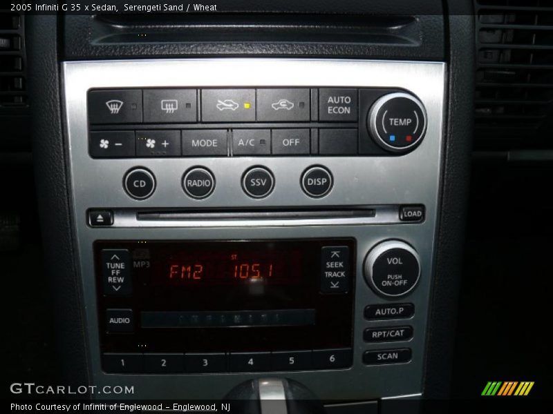 Serengeti Sand / Wheat 2005 Infiniti G 35 x Sedan