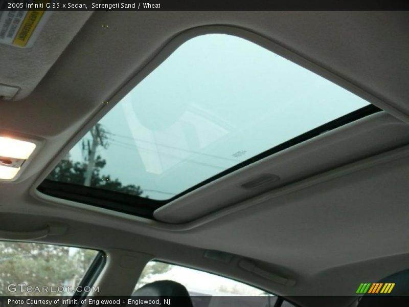 Serengeti Sand / Wheat 2005 Infiniti G 35 x Sedan