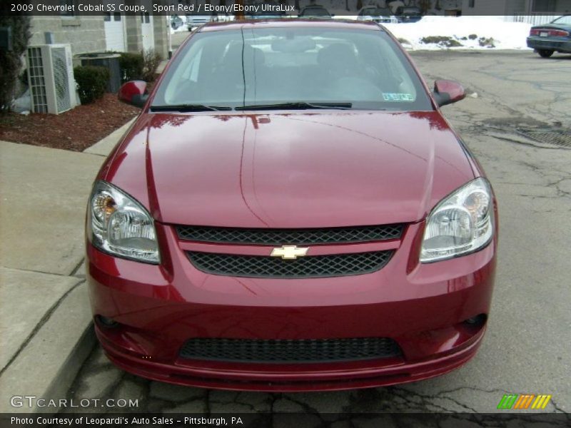 Sport Red / Ebony/Ebony UltraLux 2009 Chevrolet Cobalt SS Coupe