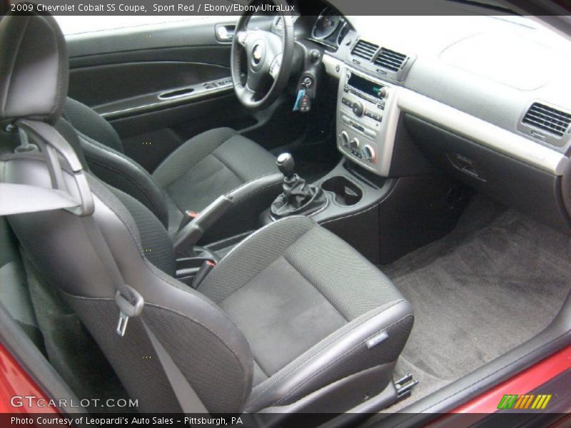 Sport Red / Ebony/Ebony UltraLux 2009 Chevrolet Cobalt SS Coupe