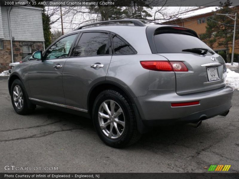 Diamond Graphite Metallic / Graphite 2008 Infiniti FX 35 AWD